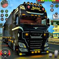 Game mengemudi truk kargo 3D