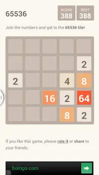 2048 5x5 Screen Shot 2