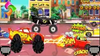 blaze race game and the monster truck Screen Shot 2