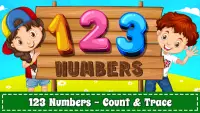 Lernen Sie Zahlen 123 Kinder Screen Shot 0