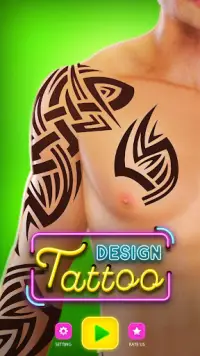 Tattoo Drawing - Tattoo Games Screen Shot 0