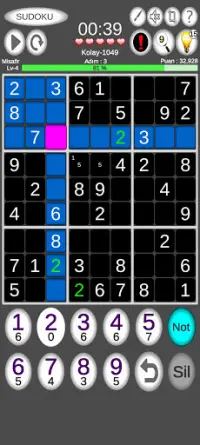 Sudoku 123 İnternetsiz Türkçe Screen Shot 3