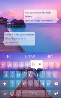 Bali island for Hitap Keyboard Screen Shot 1