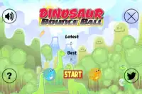 Kids dinosaur bouncing ball Screen Shot 1