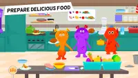 My Monster Town: Restaurant Cooking Games for Kids Screen Shot 3