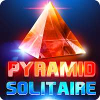 Glass Solitaire Pyramid - 3D