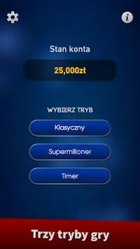 Milionerzy 2023 Polski Quiz Screen Shot 1