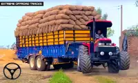 Tractor Trolley Farming Simulator: Tractor Driving Screen Shot 1