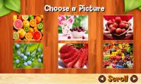 Fruit jeux puzzle gratuit Screen Shot 1