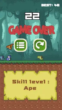 Dino Run Challenge Screen Shot 2