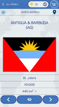 The Flags of the World Quiz Screen Shot 0