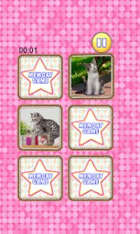 Cat Memory Game Screen Shot 13