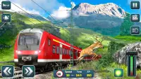 Euro Train Driver Train Games Screen Shot 4