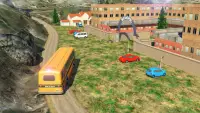 School Bus: Up Hill Driving Screen Shot 4