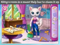 Kitty Makeover & Room Cleanup Screen Shot 1