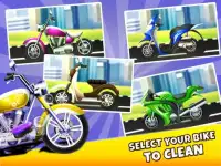 Bike Wash Game For Kids Screen Shot 0