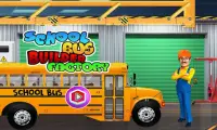 School Bus Builder Factory – Build Transport Truck Screen Shot 5