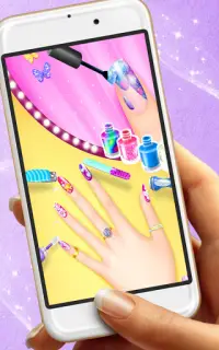 Acrylic Nails : nail salon simulator Screen Shot 5