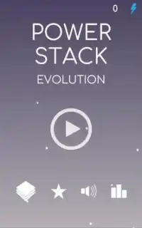 Power Stack Evolution - Stack Tower Building Game Screen Shot 0