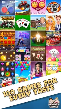 Monkey Games - Over 50 Free Games in one App Screen Shot 2