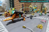 Trò chơi Tiger Robot thật sự - Robot Transforming Screen Shot 3