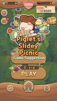 Piglet's Slidey Picnic Screen Shot 1