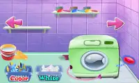 Service laundry girls games Screen Shot 4