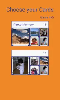 "Photo-Memory" - Memory Game Screen Shot 2