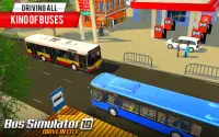 City Bus Driving Coach Games Screen Shot 5
