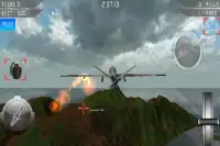 هجوم طائرة بلا طيار القتال 3D Screen Shot 0
