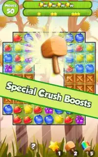Fruit Crush Smash Match Three Screen Shot 1