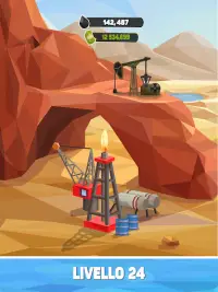Tycoon petrolio: impianto idle Screen Shot 1