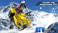 ATV Schnee Simulator Screen Shot 0