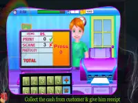 Printer Cash Register Cashier Games for Girls Screen Shot 6