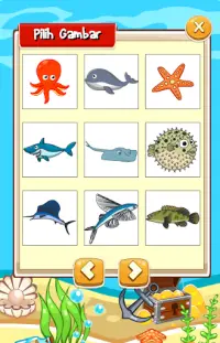 Game Anak Edukasi Hewan Laut Screen Shot 2