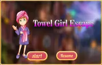 Free New Escape Game 24 Towel Girl Escape Screen Shot 2