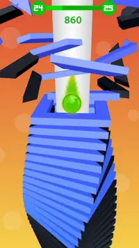 Blast Stack Ball- Helix Drop Crash Screen Shot 5