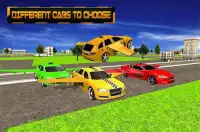 Flying Car Sim: Taxi Pilot 3D Screen Shot 14