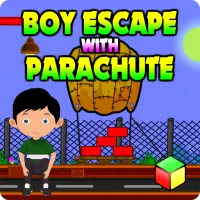 Best Escape - Boy Escape With Parachute Screen Shot 0