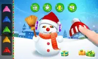 Christmas Snowman Maker Screen Shot 2