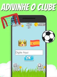 Emoji Futebol Quiz: Adivinhe o clube de futebol Screen Shot 0