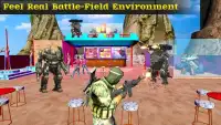 choque do combate comando: robô guerra 3D Screen Shot 1