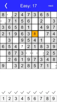 Sudoku Screen Shot 2