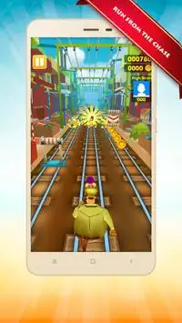 Train Surfers : Running Game Screen Shot 1