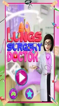 Pulmões Cirurgia Médico Jogos Screen Shot 0