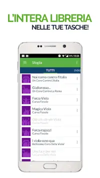 FanChants: Canzoni e Cori dei Tifosi Fiorentina Screen Shot 0