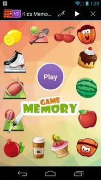 Memory Puzzle Game Screen Shot 2