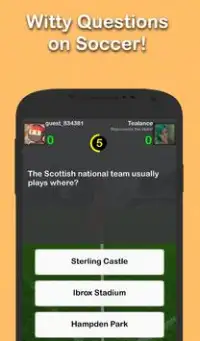 Soccer Trivia Screen Shot 1