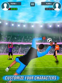 Herói do Futebol Strike - Jogos de Futebol Grátis Screen Shot 3