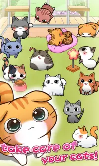 Cat Room - Cute Cat Games Screen Shot 1